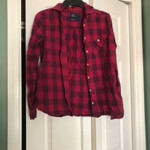 AMERICAN EAGLE button up flannel